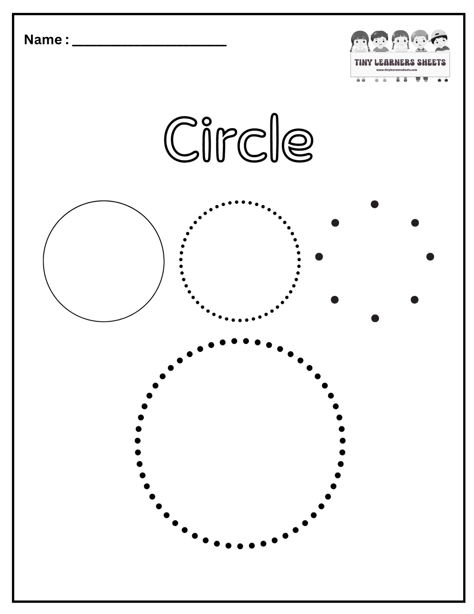 Circle Shape Activities